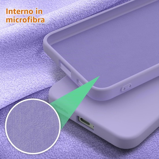 Husa Compatibila cu HONOR Magic 8 Lite, TPU Lila, Slim Soft Touch, Anti-Soc, ALC Mobile
