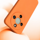 Husa Compatibila cu HONOR Magic 8 Lite, TPU Portocaliu, Slim Soft Touch, Anti-Soc, ALC Mobile