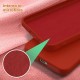 Husa Compatibila cu HONOR Magic 8 Lite, TPU Rosu, Slim Soft Touch, Anti-Soc, ALC Mobile