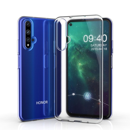 Husa Huawei Nova 5T - Silicon UltraSlim (0.5mm), Transparenta