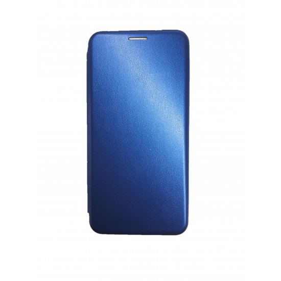Husa Flip Cover Magnetic compatibila cu Huawei P40 Lite, Blue