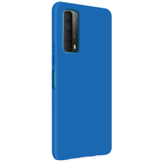 Husa Liquid soft touch compatibila cu Huawei P smart 2021, Blue Cobalt, ALC Husa Liquid soft touch compatibila cu Huawei P smart 2021, Blue Cobalt, ALC