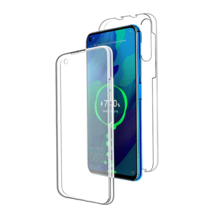 Husa 360 compatibila cu Xiaomi Redmi 9A ( fata - spate ) Transparent - ALC®