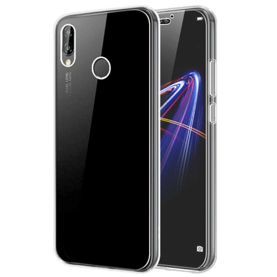 Husa compatibila cu Huawei Y6P, - Silicon, Transparent