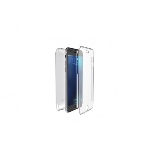 Husa policarbonat & tpu compatibila cu Huawei Mate 20 LITE  Transparent fata+spate