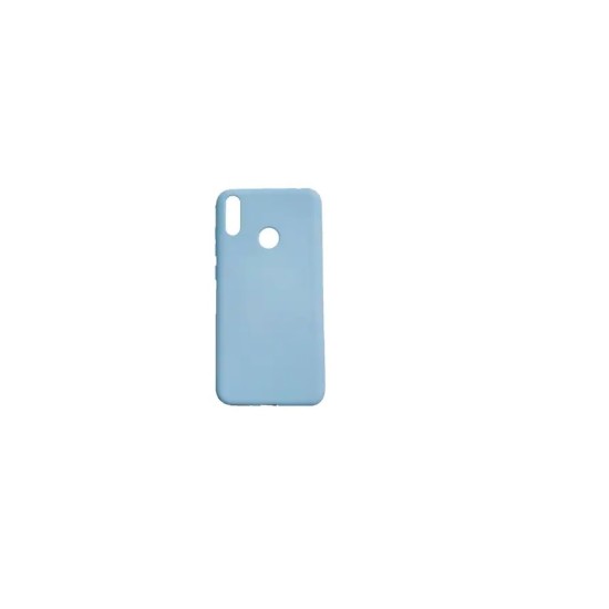 Husa silicon soft-touch compatibila cu Huawei P20 Lite  Milky Blue