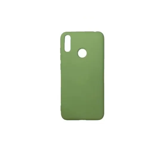 Husa silicon soft-touch compatibila cu Huawei P Smart 2019 Verde Husa silicon soft-touch compatibila cu Huawei P Smart 2019 Verde