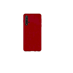 Husa compatibila cu Huawei Nova 5T, Silicon Slim, Rosu Husa compatibila cu Huawei Nova 5T, Silicon Slim, Rosu