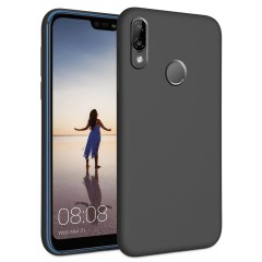 Husa Huawei compatibila cu Y6P 2020 - Silicon, Negru Husa Huawei compatibila cu Y6P 2020 - Silicon, Negru