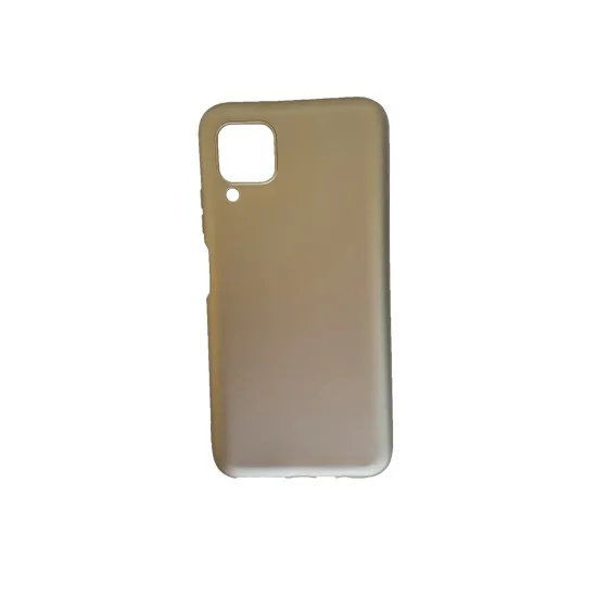 Husa compatibila cu Samsung Galaxy A12 - Silicon Slim, Gold Husa compatibila cu Samsung Galaxy A12 - Silicon Slim, Gold