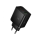 Incarcator Retea Hoco N75, GaN 65W, PD, QC3.0, 2x USB-C + USB, Fast Charge, Negru