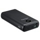 Acumulator Extern 2 x USB, Type-C, Quick Charge 3.0, PD 18W, 3A, 20000mAh, Digital Display - Adata (AP20000QCD-DGT-CBK) - Black Acumulator Extern 2 x USB, Type-C, Quick Charge 3.0, PD 18W, 3A, 20000mAh, Digital Display - Adata (AP20000QCD-DGT-CBK) - Black