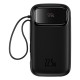 Acumulator Extern 2x Lightning, 3x Type-C, 2x USB, 22.5W, 10000mAh + Cablu Type-C, 30cm - Baseus Qpow Pro+ (P10055003113-00) - Black Acumulator Extern 2x Lightning, 3x Type-C, 2x USB, 22.5W, 10000mAh + Cablu Type-C, 30cm - Baseus Qpow Pro+ (P10055003113-00) - Black