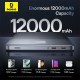 Acumulator Extern 2x Type-C, 65W, 12000mAh + Cablu USB-C - Baseus (P10063801S13-00) - Silver