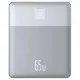 Acumulator Extern 2x Type-C, 65W, 12000mAh + Cablu USB-C - Baseus (P10063801S13-00) - Silver Acumulator Extern 2x Type-C, 65W, 12000mAh + Cablu USB-C - Baseus (P10063801S13-00) - Silver