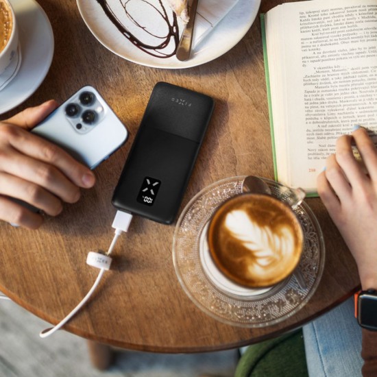 Acumulator Extern 2x USB, Type-C, 20W, 10000mAh - Fixed Zen 10 (FIXZEN-10-BK) - Black Acumulator Extern 2x USB, Type-C, 20W, 10000mAh - Fixed Zen 10 (FIXZEN-10-BK) - Black