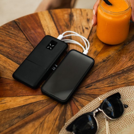 Acumulator Extern 2x USB, Type-C, 20W, 10000mAh - Fixed Zen 10 (FIXZEN-10-BK) - Black Acumulator Extern 2x USB, Type-C, 20W, 10000mAh - Fixed Zen 10 (FIXZEN-10-BK) - Black