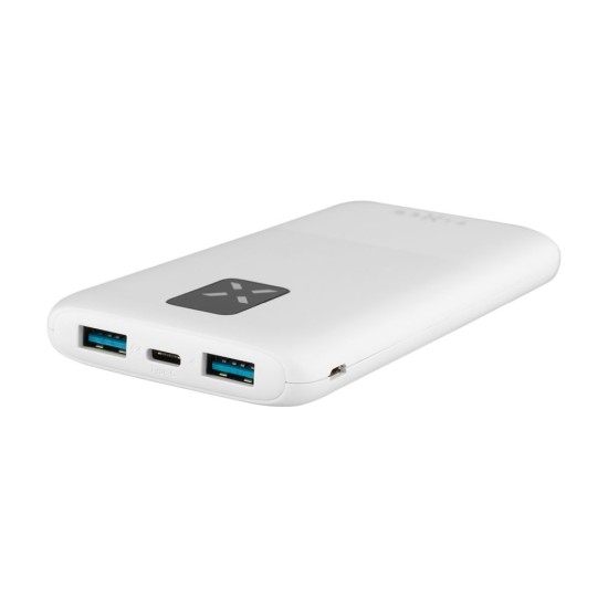 Acumulator Extern 2x USB, Type-C, 20W, 10000mAh - Fixed Zen 10 (FIXZEN-10-WH) - White Acumulator Extern 2x USB, Type-C, 20W, 10000mAh - Fixed Zen 10 (FIXZEN-10-WH) - White
