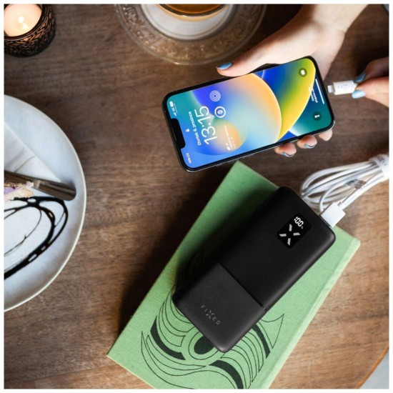 Acumulator Extern 2x USB, Type-C, 20W, 20000mAh - Fixed Zen 20 (FIXZEN-20-BK) - Black Acumulator Extern 2x USB, Type-C, 20W, 20000mAh - Fixed Zen 20 (FIXZEN-20-BK) - Black