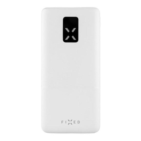 Acumulator Extern 2x USB, Type-C, 20W, 20000mAh - Fixed Zen 20 (FIXZEN-20-WH) - White