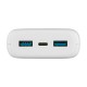 Acumulator Extern 2x USB, Type-C, 20W, 20000mAh - Fixed Zen 20 (FIXZEN-20-WH) - White