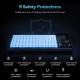 Acumulator Extern 2x USB, Type-C, Micro-USB, 22.5W, 10000mAh + Cablu Type-C, 3A, 30cm - Baseus Star-Lord (PPXJ100001) - Black Acumulator Extern 2x USB, Type-C, Micro-USB, 22.5W, 10000mAh + Cablu Type-C, 3A, 30cm - Baseus Star-Lord (PPXJ100001) - Black