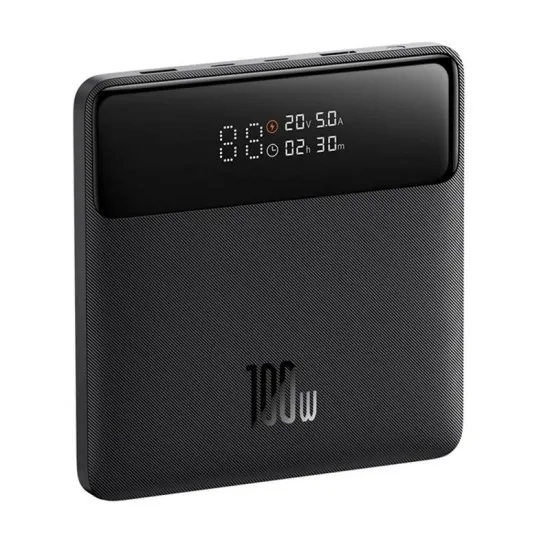 Acumulator Extern 2xUSB, 2xUSB-C, 20000mAh + Cablu USB-C - Baseus (PPBL000301) - Black Acumulator Extern 2xUSB, 2xUSB-C, 20000mAh + Cablu USB-C - Baseus (PPBL000301) - Black