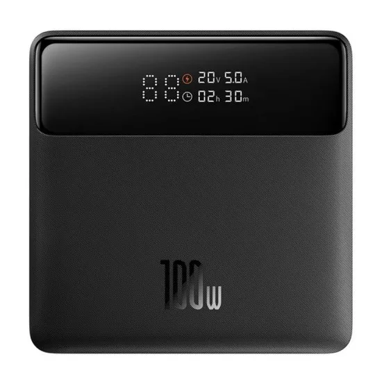 Acumulator Extern 2xUSB, 2xUSB-C, 20000mAh + Cablu USB-C - Baseus (PPBL000301) - Black Acumulator Extern 2xUSB, 2xUSB-C, 20000mAh + Cablu USB-C - Baseus (PPBL000301) - Black