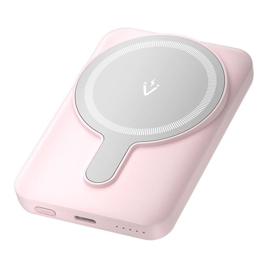 Acumulator extern Fast Charging, 2x Type-C, 20W, 5000mAh - Vention (FHSP0) - Pink Acumulator extern Fast Charging, 2x Type-C, 20W, 5000mAh - Vention (FHSP0) - Pink
