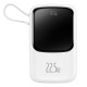 Acumulator Extern Lightning, 2x Type-C, USB, 22.5W, 10000mAh + Cablu Type-C, 3A - Baseus Qpow Pro (PPQD020102) - White Acumulator Extern Lightning, 2x Type-C, USB, 22.5W, 10000mAh + Cablu Type-C, 3A - Baseus Qpow Pro (PPQD020102) - White