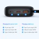 Acumulator Extern Lightning, 2x Type-C, USB, 22.5W, 10000mAh + Cablu Type-C - Baseus Qpow Pro+ (P10067101113-00) - Black Acumulator Extern Lightning, 2x Type-C, USB, 22.5W, 10000mAh + Cablu Type-C - Baseus Qpow Pro+ (P10067101113-00) - Black