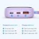 Acumulator Extern Lightning, 2x Type-C, USB, 22.5W, 10000mAh + Cablu Type-C - Baseus Qpow Pro+ (P10067101513-00) - Purple Acumulator Extern Lightning, 2x Type-C, USB, 22.5W, 10000mAh + Cablu Type-C - Baseus Qpow Pro+ (P10067101513-00) - Purple