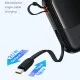 Acumulator Extern Lightning, 2x Type-C, USB, 22.5W, 20000mAh + Cablu Type-C - Baseus Qpow Pro+ (P10067103113-00) - Black Acumulator Extern Lightning, 2x Type-C, USB, 22.5W, 20000mAh + Cablu Type-C - Baseus Qpow Pro+ (P10067103113-00) - Black