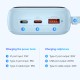 Acumulator Extern Lightning, 2x Type-C, USB, 22.5W, 20000mAh + Cablu Type-C - Baseus Qpow Pro+ (P10067103313-00) - Blue Acumulator Extern Lightning, 2x Type-C, USB, 22.5W, 20000mAh + Cablu Type-C - Baseus Qpow Pro+ (P10067103313-00) - Blue