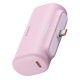Acumulator Extern Type-C, 20W, 5000mAh + Cablu Type-C - Baseus (P10068306413-00) - Baby Pink