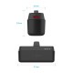 Acumulator Extern Type-C, 20W, 5000mAh - Fixed (FIXZEN-5PL-BK) - Black