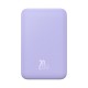 Acumulator Extern Type-C, Incarcare Wireless, 20W, 20000mAh + Cablu Type-C, 30cm - Baseus Mini (PPCX150005) - Purple