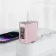 Acumulator pentru Priza, 2 X USB-C, USB, GaN, PD65W - Acesfast (A45) - Cherry Blossom Acumulator pentru Priza, 2 X USB-C, USB, GaN, PD65W - Acesfast (A45) - Cherry Blossom