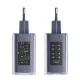 Acumulator pentru Priza, 2 X USB-C, USB, GaN, PD65W - Acesfast (A45) - Gray Acumulator pentru Priza, 2 X USB-C, USB, GaN, PD65W - Acesfast (A45) - Gray