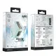 Acumulator pentru Priza, 2 X USB-C, USB, GaN, PD65W - Acesfast (A45) - Mountain mist