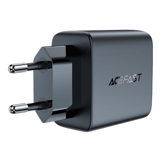 Acumulator pentru Priza EU, 2x Type-C, GaN, Universal - Acefast (A49) - Black