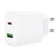 Acumulator pentru Priza, USB, Type-C, 20W, Fast Charging - Acefast (A25) - White