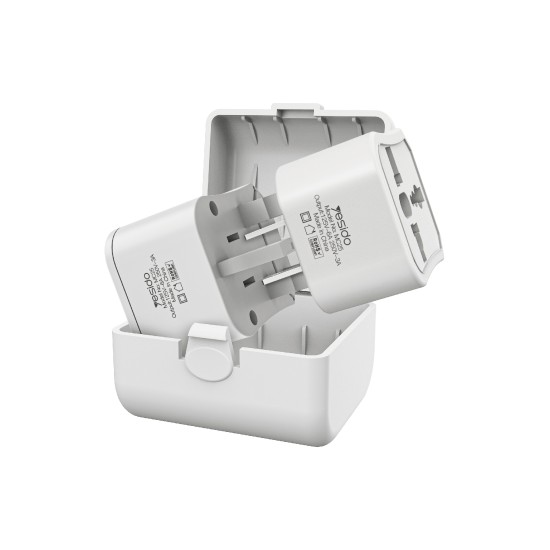 Adaptor de Priza Universal, 750W - Yesido (MC25) - White