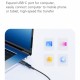 Adaptor Fast Charging, Type-C to USB 3.0, Data Transmission, 5Gbps - Acefast (J2) - Black