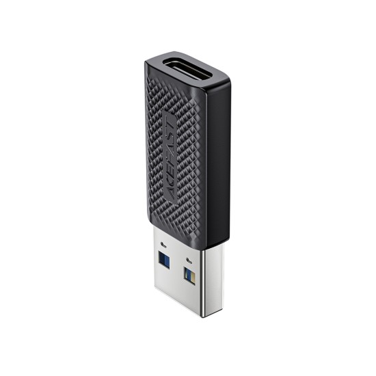 Adaptor Fast Charging, Type-C to USB 3.0, Data Transmission, 5Gbps - Acefast (J2) - Black