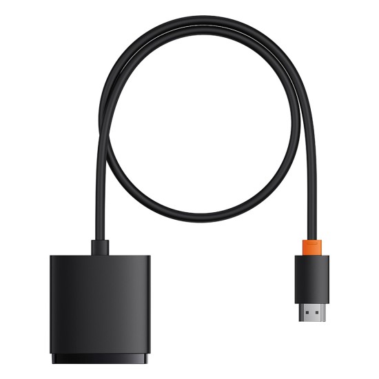 Adaptor HDMI la 2x HDMI, 4K@60Hz - Baseus Adapter AirJoy (B01331105111-01) - Black