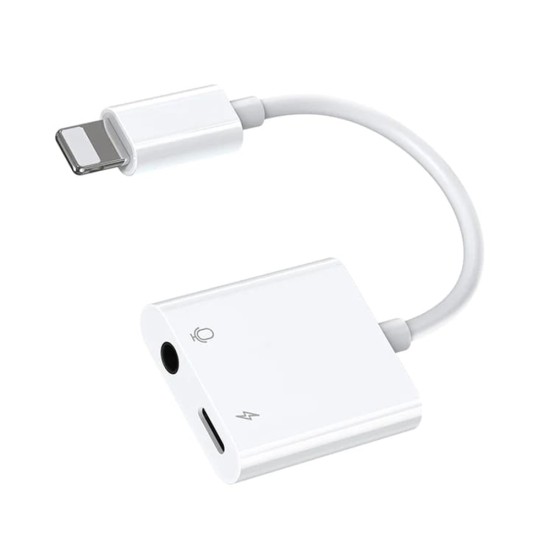 Adaptor Lightning la Jack, Lightning, 18W - JoyRoom (S-Y105) - White