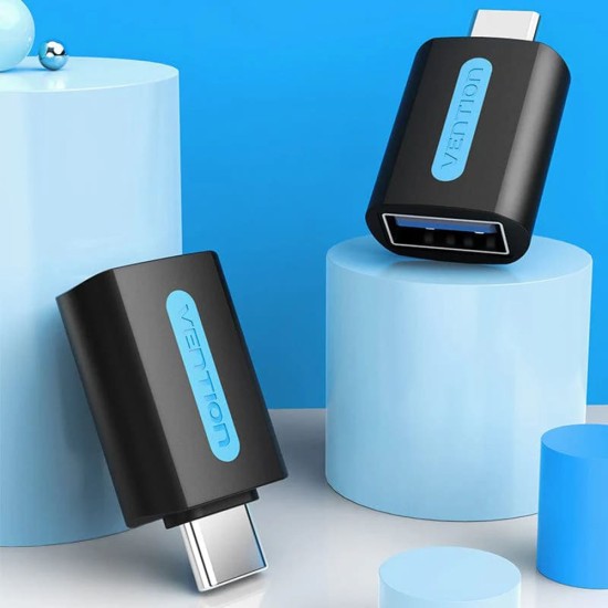 Adaptor OTG Type-C la USB 3.0, pana la 5Gbps - Vention (CDUB0) - Black