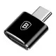 Adaptor OTG USB la Type-C 480Mbps, 2.4A - Baseus (CATOTG-01) - Black Adaptor OTG USB la Type-C 480Mbps, 2.4A - Baseus (CATOTG-01) - Black