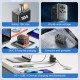 Adaptor pentru Priza EU la US, UK, AUS, Type-C, 2x USB, Fast Charging, 20W - Vention (FJEB0) - Black Adaptor pentru Priza EU la US, UK, AUS, Type-C, 2x USB, Fast Charging, 20W - Vention (FJEB0) - Black